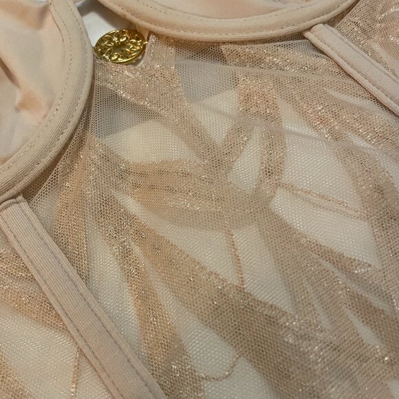 AUBADE Elie Saab x Aubade My Desire Lace Bustier in Cream Size 30E/30DD NWT - Picture 11 of 15